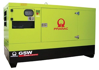 Дизельный генератор Pramac GSW 30 P 1 фаза в кожухе ДизельЭнергоРесурс