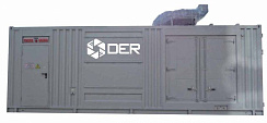Дизельный генератор MGE P1000PS (4012-46TWG2A) 10500В в контейнере ДЭР