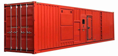 Дизельный генератор MGE P1000CS 10500 В  в контейнере ДЭР